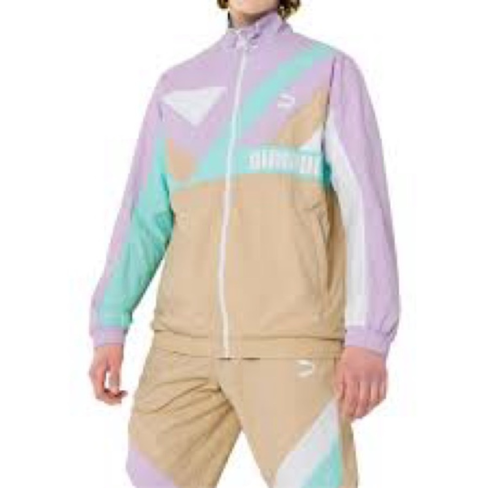 This is a Puma x Diamond Supply Co. Wind Jacket